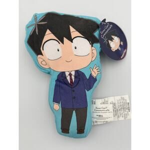 Komi Can't Communicate Tadano Hitohito shaped plush doll NWT